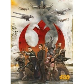Affiche Poster Plastifié STAR WARS ROGUE ONE